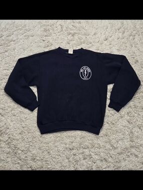 VTG 70s Russell UofA Med Lab Crewneck S